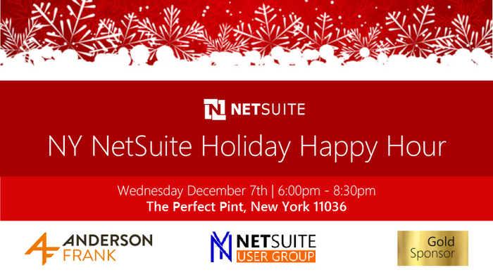 NetSuite User Group Holiday Happy Hour
